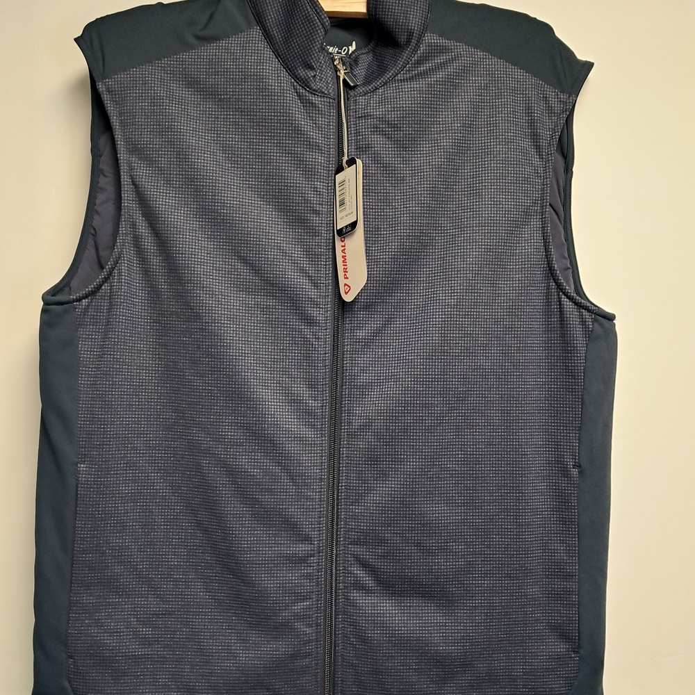johnnie-O Mens Printed Knit Vest. Size Medium